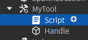 Tool 的 Handle 结构